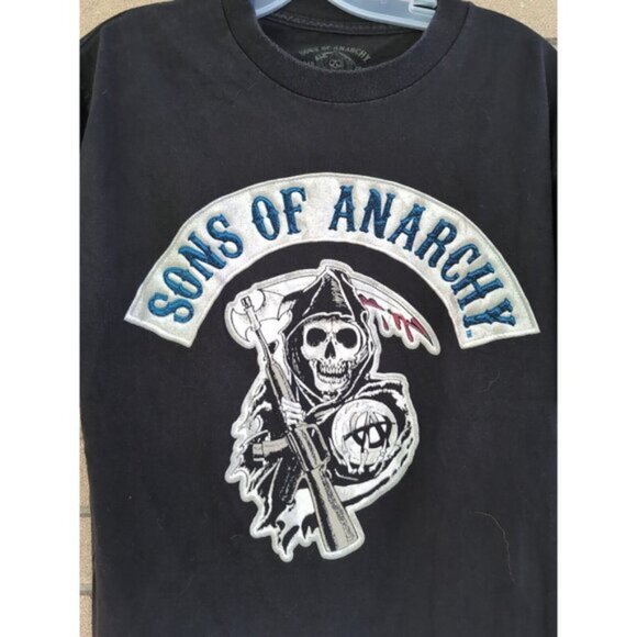 Black Sons of Anarchy T-Shirt Size: Medium - Picture 2 of 3